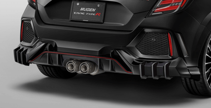 CIVIC DBA-FK8 REAR UNDER SPOILER